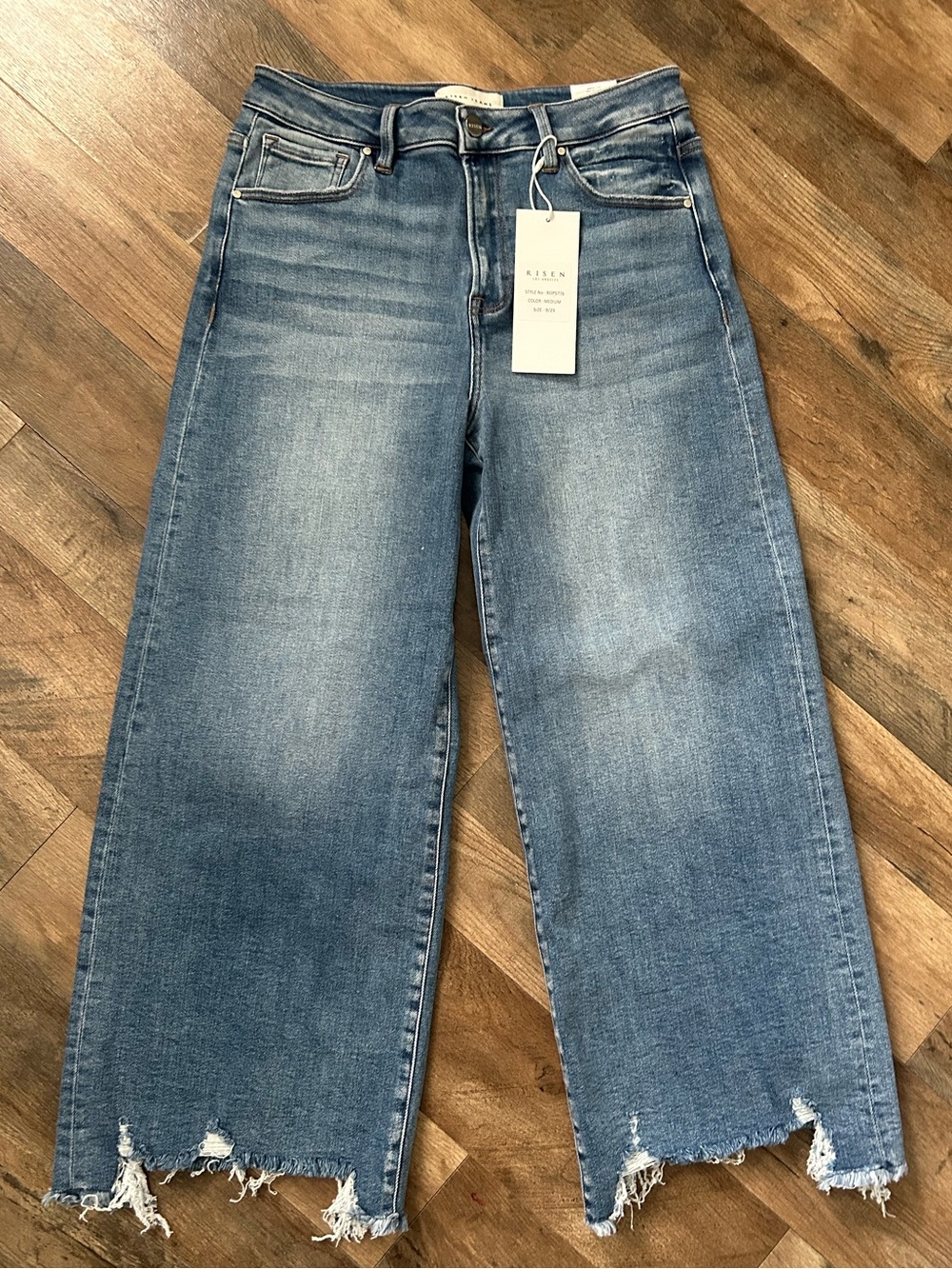 Risen high rise cropped jeans - Picture 3 of 7